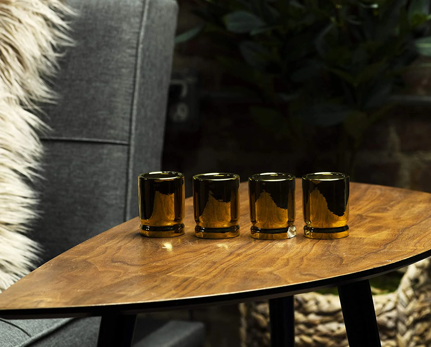 The Wine Savant 50 Caliber Bullet Shot Glasses Set - Set of 4 - Each holds 2 Ounces - Tactical Bullet Casings Shot Glasses - Image 4