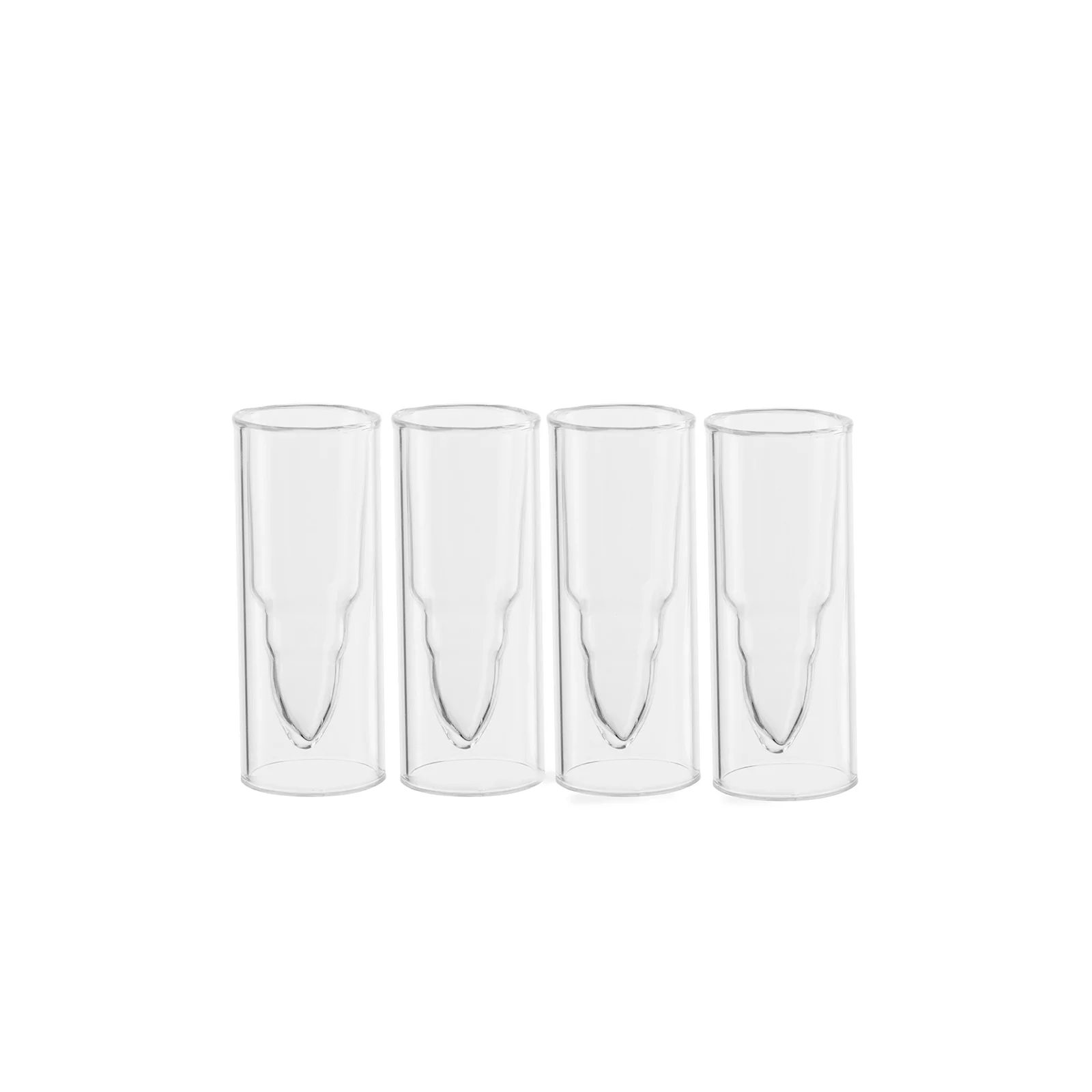 50 Caliber Shot Glasses Set - Set of 4 - Each holds 2 Ounces - Tactical Bullet Casings Shot Glasses by The Wine Savant - Image 5