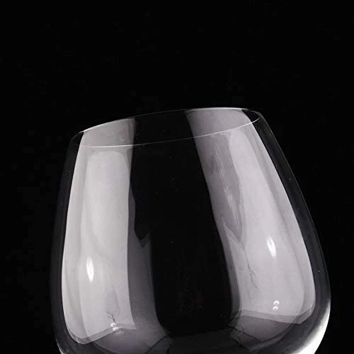 Crystal Wine Glasses Diamond Filled Stem, White and Red Wine, With Laser Cut Diamond Base Large 18 Ounces - Image 4