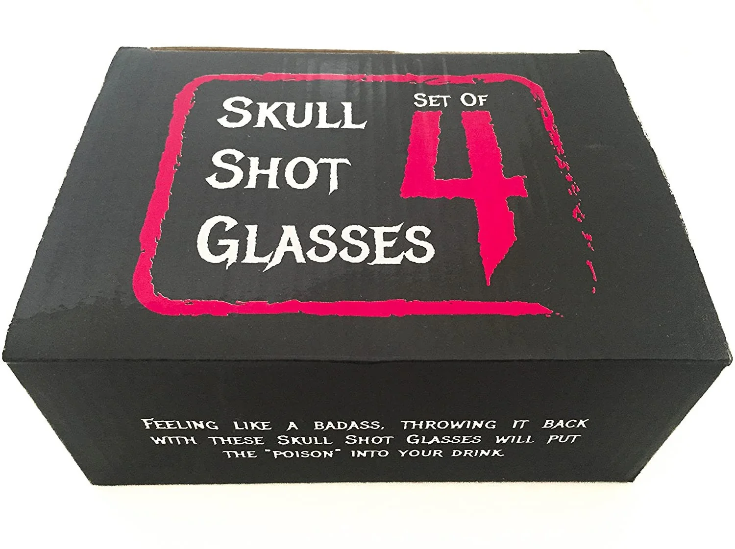 Monkey and Heroes Extra Large Skull Shot Glasses Set of 4, Use Skull Head Cup For A Whiskey, Scoth and Vodka Shot Glass, 3 Ounces - Image 4