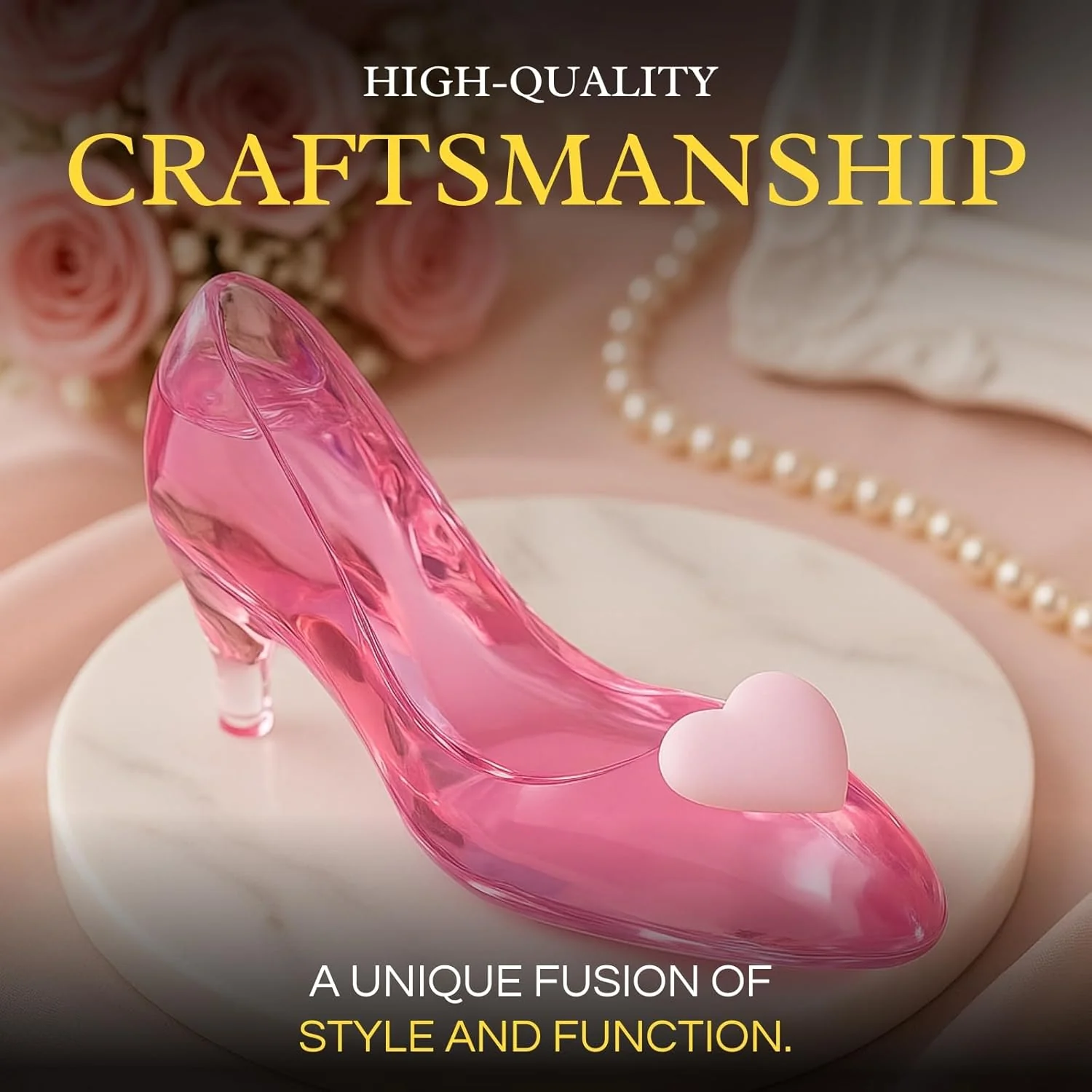 Stiletto Whiskey and Wine Decanter by The Wine Savant with Stopper - Luxurious Handcrafted High Heel Decanter for Wine Liquor Rum Bourbon Tequila - Elegant Decanter Gifts for Women! - Image 6